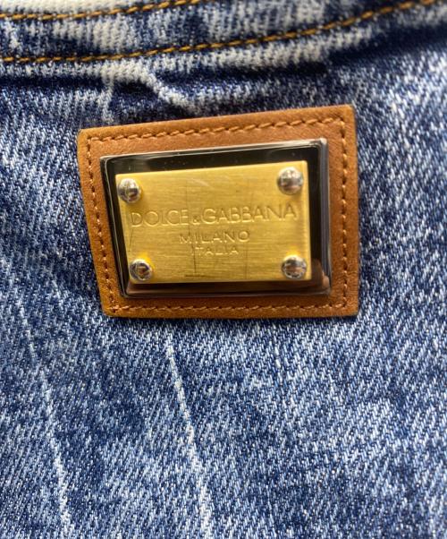 DOLCE & GABBANA（ドルチェ＆ガッバーナ）DOLCE & GABBANA (ドルチェ＆ガッバーナ) デニムパンツ インディゴ サイズ:46の古着・服飾アイテム