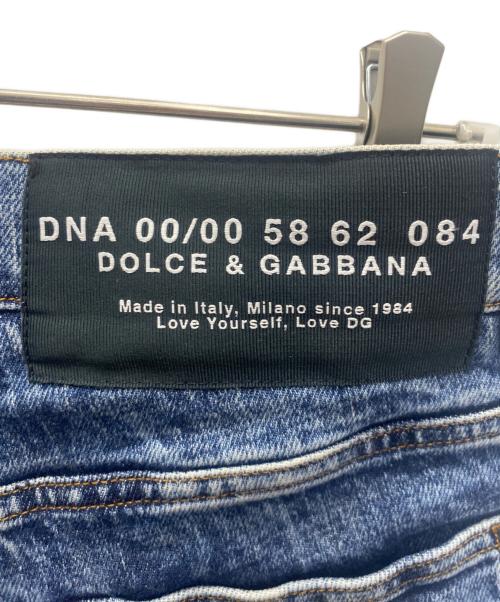 DOLCE & GABBANA（ドルチェ＆ガッバーナ）DOLCE & GABBANA (ドルチェ＆ガッバーナ) デニムパンツ インディゴ サイズ:46の古着・服飾アイテム