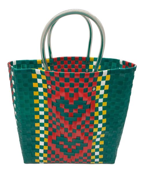 MARNI（マルニ）MARNI (マルニ) トートバッグ グリーン×レッド×イエローの古着・服飾アイテム