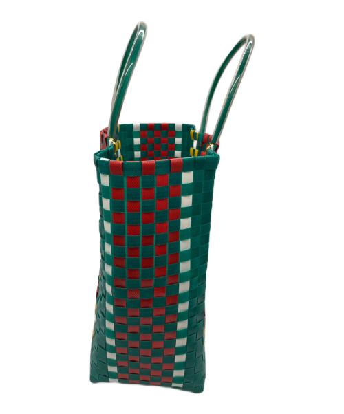 MARNI（マルニ）MARNI (マルニ) トートバッグ グリーン×レッド×イエローの古着・服飾アイテム