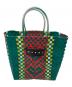 MARNI（マルニ）の古着「トートバッグ」｜グリーン×レッド×イエロー