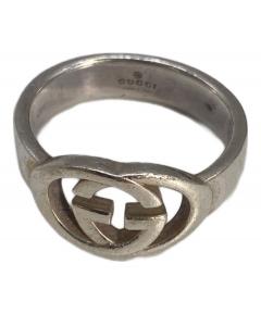 中古・古着通販】GUCCI (グッチ) インターロッキングGリング シルバー