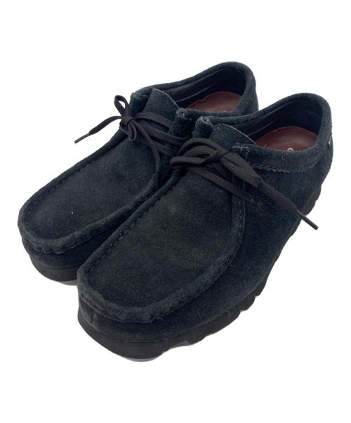 CLARKS（クラークス）CLARKS (クラークス) ワラビーブーツ ブラック サイズ:US8  UK7の古着・服飾アイテム