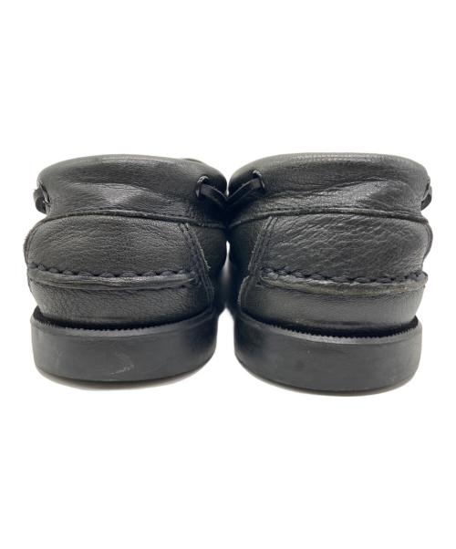 PARABOOT（パラブーツ）PARABOOT (パラブーツ) デッキシューズ ブラック サイズ:26の古着・服飾アイテム