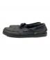 中古・古着 PARABOOT (パラブーツ) デッキシューズ ブラック サイズ:26：12000円