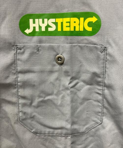 Hysteric Glamour（ヒステリックグラマー）Hysteric Glamour (ヒステリックグラマー) 半袖シャツ グレー サイズ:XL 未使用品の古着・服飾アイテム