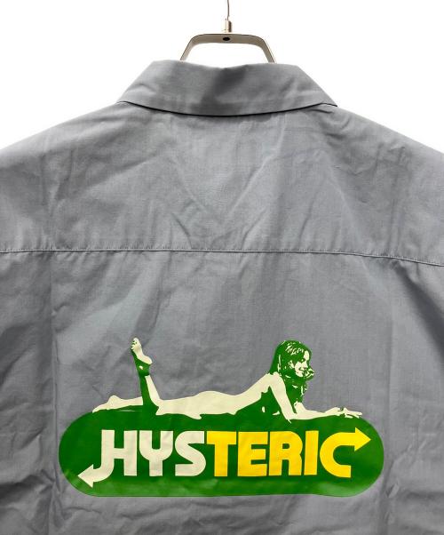 Hysteric Glamour（ヒステリックグラマー）Hysteric Glamour (ヒステリックグラマー) 半袖シャツ グレー サイズ:XL 未使用品の古着・服飾アイテム