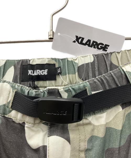 X-LARGE（エクストララージ）X-LARGE (エクストララージ) カーゴパンツ グリーン×ベージュ サイズ:XLの古着・服飾アイテム