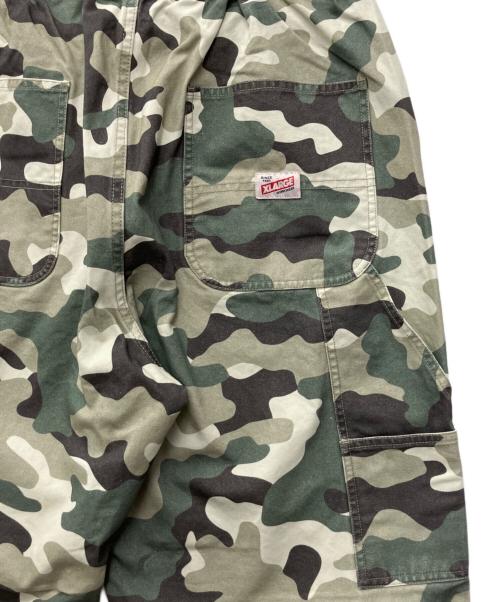 X-LARGE（エクストララージ）X-LARGE (エクストララージ) カーゴパンツ グリーン×ベージュ サイズ:XLの古着・服飾アイテム