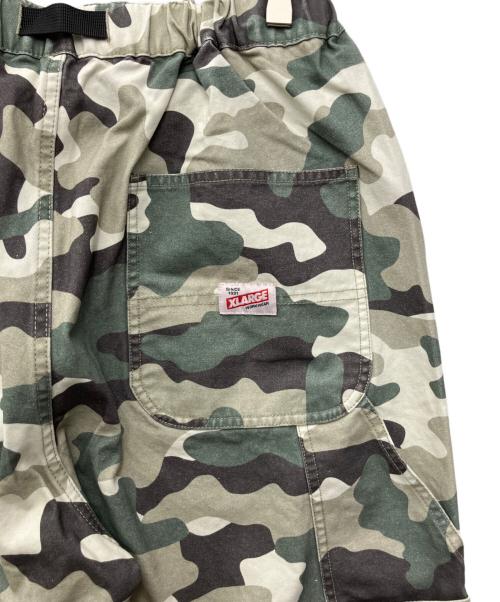 X-LARGE（エクストララージ）X-LARGE (エクストララージ) カーゴパンツ グリーン×ベージュ サイズ:XLの古着・服飾アイテム