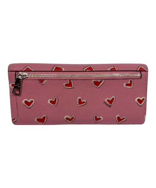 COACH（コーチ）COACH (コーチ) 長財布 ピンクの古着・服飾アイテム