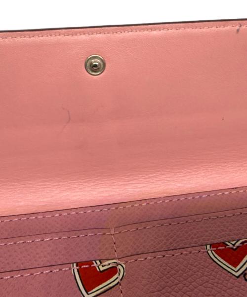 COACH（コーチ）COACH (コーチ) 長財布 ピンクの古着・服飾アイテム