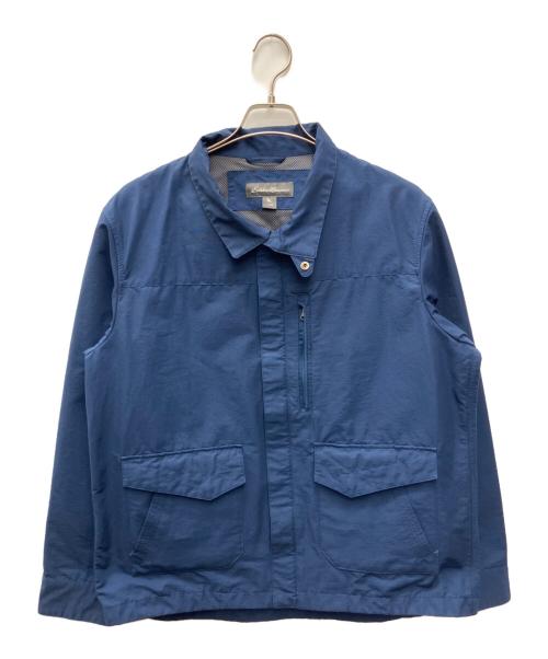 Eddie Bauer（エディーバウアー）Eddie Bauer (エディーバウアー) ジップジャケット ブルー サイズ:Mの古着・服飾アイテム