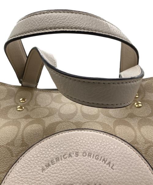 COACH（コーチ）COACH (コーチ) 2WAYトートバッグ ベージュの古着・服飾アイテム