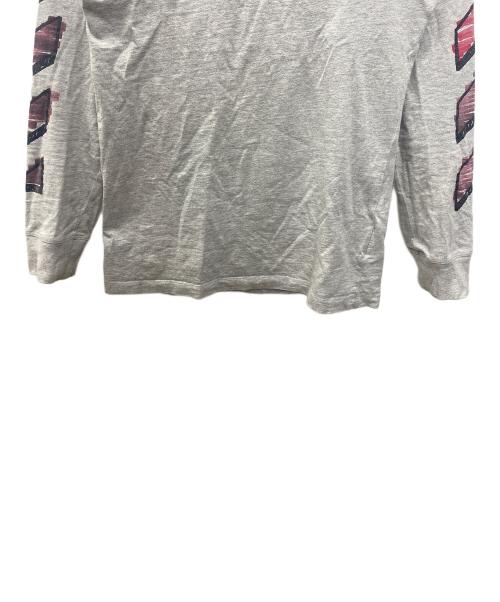OFFWHITE（オフホワイト）OFFWHITE (オフホワイト) 長袖カットソー グレー サイズ:Ｓの古着・服飾アイテム