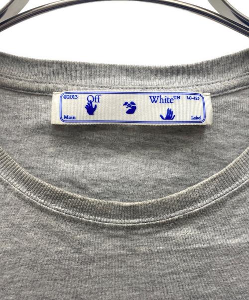 OFFWHITE（オフホワイト）OFFWHITE (オフホワイト) 長袖カットソー グレー サイズ:Ｓの古着・服飾アイテム