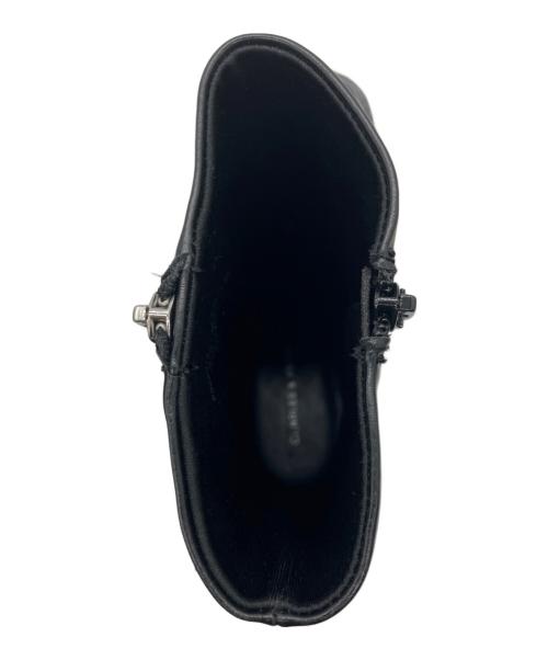 CHARLES & KEITH（チャールズアンドキース）CHARLES & KEITH (チャールズアンドキース) サイドジップブーツ ブラック サイズ:36の古着・服飾アイテム