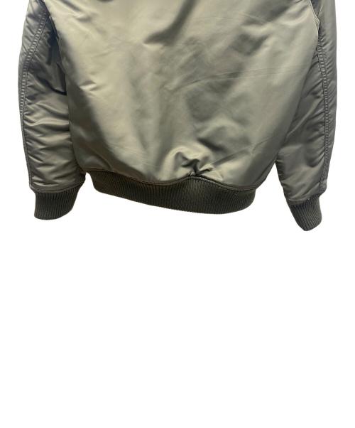ALPHA（アルファ）ALPHA (アルファ) MA-1ジャケット グレー サイズ:XLの古着・服飾アイテム