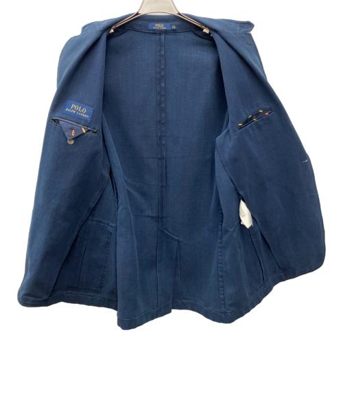 POLO（ポロ）POLO (ポロ) テーラードジャケット ブルー サイズ:Freeの古着・服飾アイテム