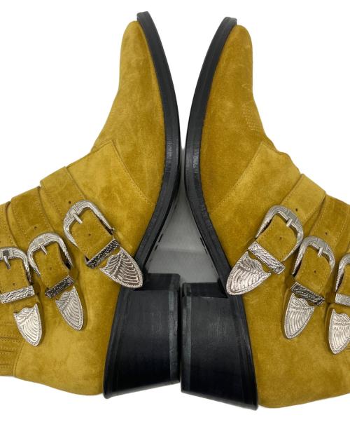 TOGA PULLA（トーガ プルラ）TOGA PULLA (トーガ プルラ) メタルショートブーツ イエロー サイズ:40の古着・服飾アイテム