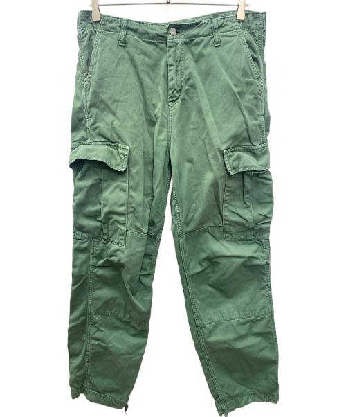 Carhartt WIP（カーハート ワーク イン プログレス）Carhartt WIP (カーハート ワーク イン プログレス) カーゴパンツ グリーン サイズ:w32 l32の古着・服飾アイテム