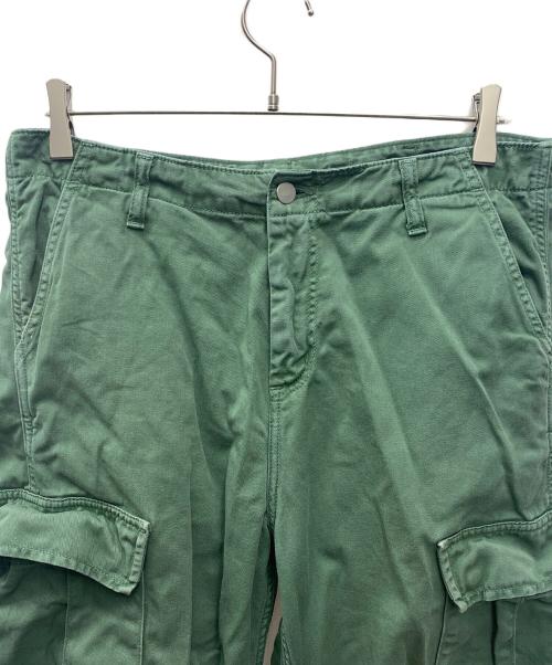 Carhartt WIP（カーハート ワーク イン プログレス）Carhartt WIP (カーハート ワーク イン プログレス) カーゴパンツ グリーン サイズ:w32 l32の古着・服飾アイテム