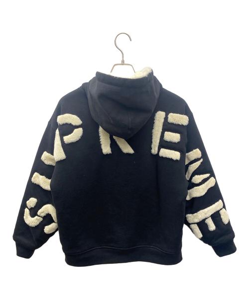 SUPREME（シュプリーム）SUPREME (シュプリーム) Faux Fur Lined Zip Up Hooded Sweatshirt ブラック サイズ:Ｓの古着・服飾アイテム