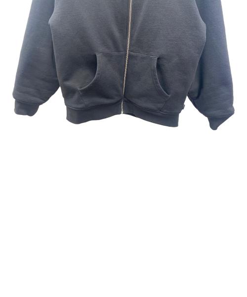 SUPREME（シュプリーム）SUPREME (シュプリーム) Faux Fur Lined Zip Up Hooded Sweatshirt ブラック サイズ:Ｓの古着・服飾アイテム