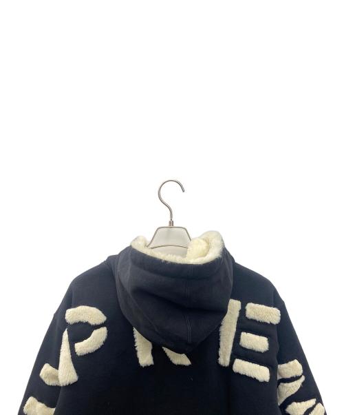 SUPREME（シュプリーム）SUPREME (シュプリーム) Faux Fur Lined Zip Up Hooded Sweatshirt ブラック サイズ:Ｓの古着・服飾アイテム