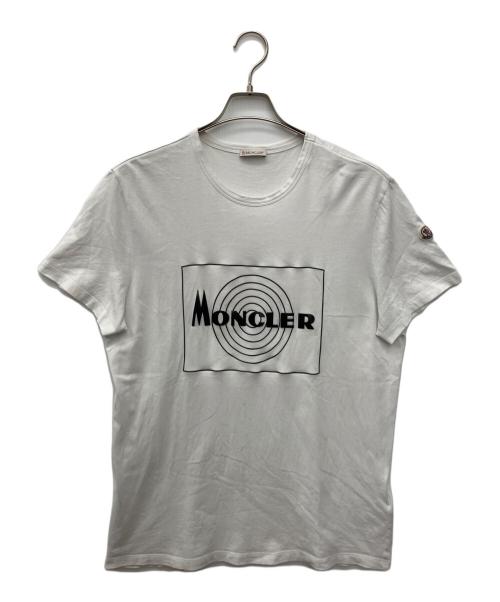 MONCLER（モンクレール）MONCLER (モンクレール) 半袖カットソー ホワイト サイズ:XXLの古着・服飾アイテム