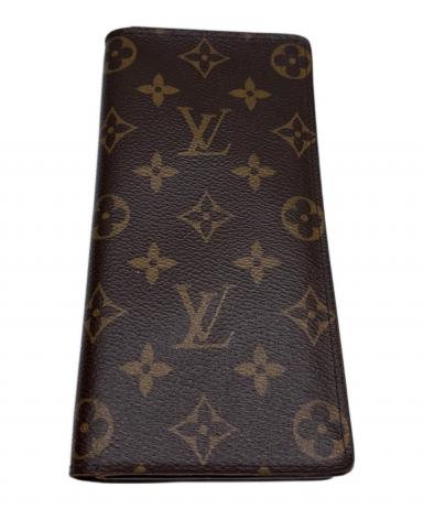 ルイ・ヴィトン 長財布 ブラウン 中古・古着通販】LOUIS VUITTON (ルイ ヴィトン) 長財布 ブラウン