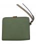 LOEWE (ロエベ) 2つ折り財布 黄緑×ベージュ：25000円