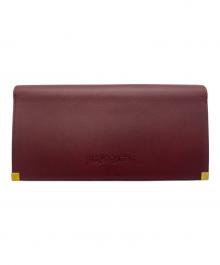 Yves Saint Laurent（イヴサンローラン）の古着「長財布」｜ワインレッド