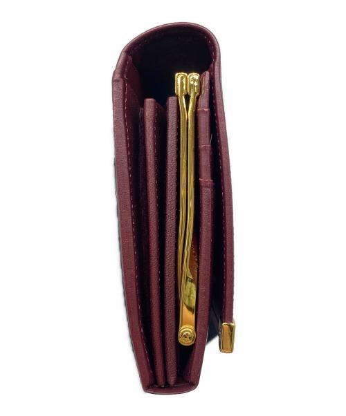 Yves Saint Laurent（イヴサンローラン）Yves Saint Laurent (イヴサンローラン) 長財布 ワインレッドの古着・服飾アイテム