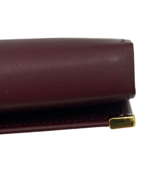Yves Saint Laurent（イヴサンローラン）Yves Saint Laurent (イヴサンローラン) 長財布 ワインレッドの古着・服飾アイテム
