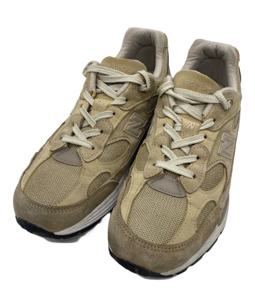 NEW BALANCE（ニューバランス）NEW BALANCE (ニューバランス) ローカットスニーカー ベージュ サイズ:25.5の古着・服飾アイテム