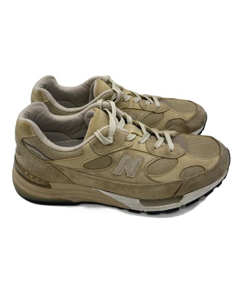 NEW BALANCE（ニューバランス）NEW BALANCE (ニューバランス) ローカットスニーカー ベージュ サイズ:25.5の古着・服飾アイテム