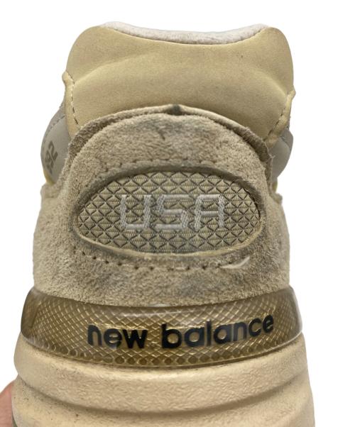 NEW BALANCE（ニューバランス）NEW BALANCE (ニューバランス) ローカットスニーカー ベージュ サイズ:25.5の古着・服飾アイテム