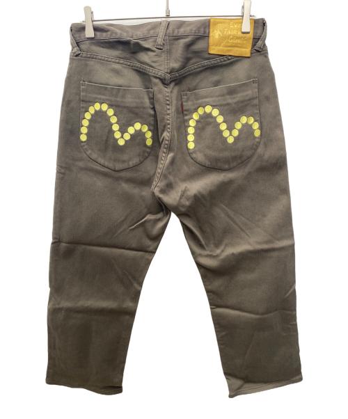 EVISU（エヴィス）EVISU (エヴィス) コーデュロイパンツ カーキ サイズ:W35×L35の古着・服飾アイテム