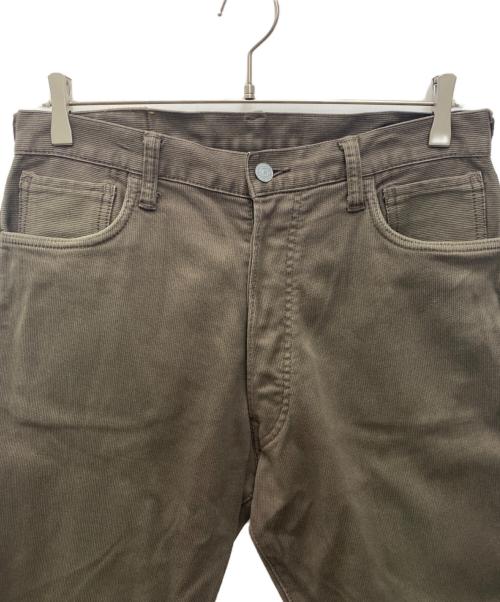 EVISU（エヴィス）EVISU (エヴィス) コーデュロイパンツ カーキ サイズ:W35×L35の古着・服飾アイテム
