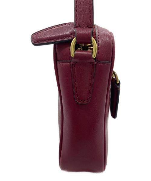 COACH（コーチ）COACH (コーチ) チェーンショルダーバッグ レッドの古着・服飾アイテム