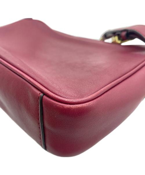 COACH（コーチ）COACH (コーチ) チェーンショルダーバッグ レッドの古着・服飾アイテム
