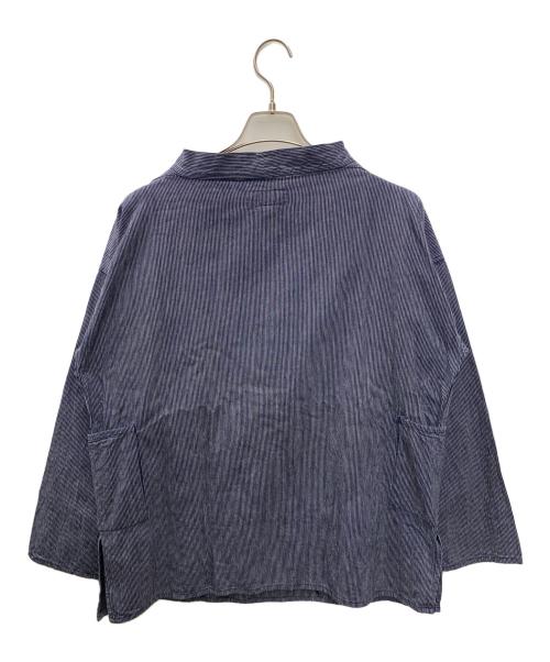 SASSAFRAS（ササフラス）SASSAFRAS (ササフラス) 長袖カットソー インディゴ サイズ:Ｓの古着・服飾アイテム