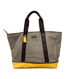 COACH（コーチ）の古着「トートバッグ」｜グレー×イエロー