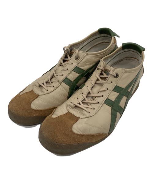 Onitsuka Tiger（オニツカタイガー）Onitsuka Tiger (オニツカタイガー) ローカットスニーカー ベージュ サイズ:27.5㎝の古着・服飾アイテム