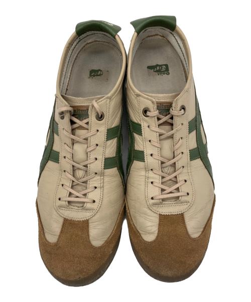 Onitsuka Tiger（オニツカタイガー）Onitsuka Tiger (オニツカタイガー) ローカットスニーカー ベージュ サイズ:27.5㎝の古着・服飾アイテム