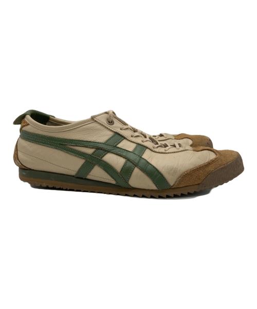 Onitsuka Tiger（オニツカタイガー）Onitsuka Tiger (オニツカタイガー) ローカットスニーカー ベージュ サイズ:27.5㎝の古着・服飾アイテム