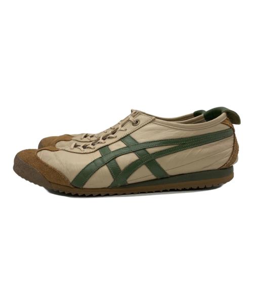 Onitsuka Tiger（オニツカタイガー）Onitsuka Tiger (オニツカタイガー) ローカットスニーカー ベージュ サイズ:27.5㎝の古着・服飾アイテム
