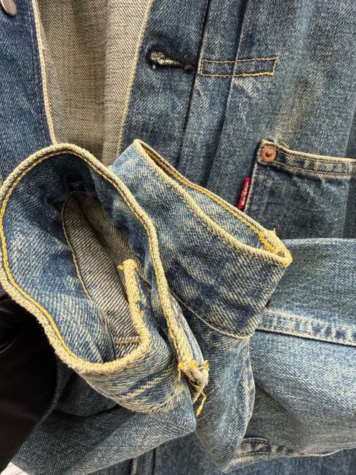 LEVI'S（リーバイス）LEVI'S (リーバイス) 大戦モデル1st復刻トラッカージャケット ブルー サイズ:40の古着・服飾アイテム