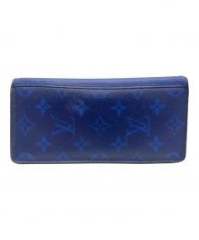 LOUIS VUITTON（ルイ ヴィトン）の古着「長財布」｜ブルー